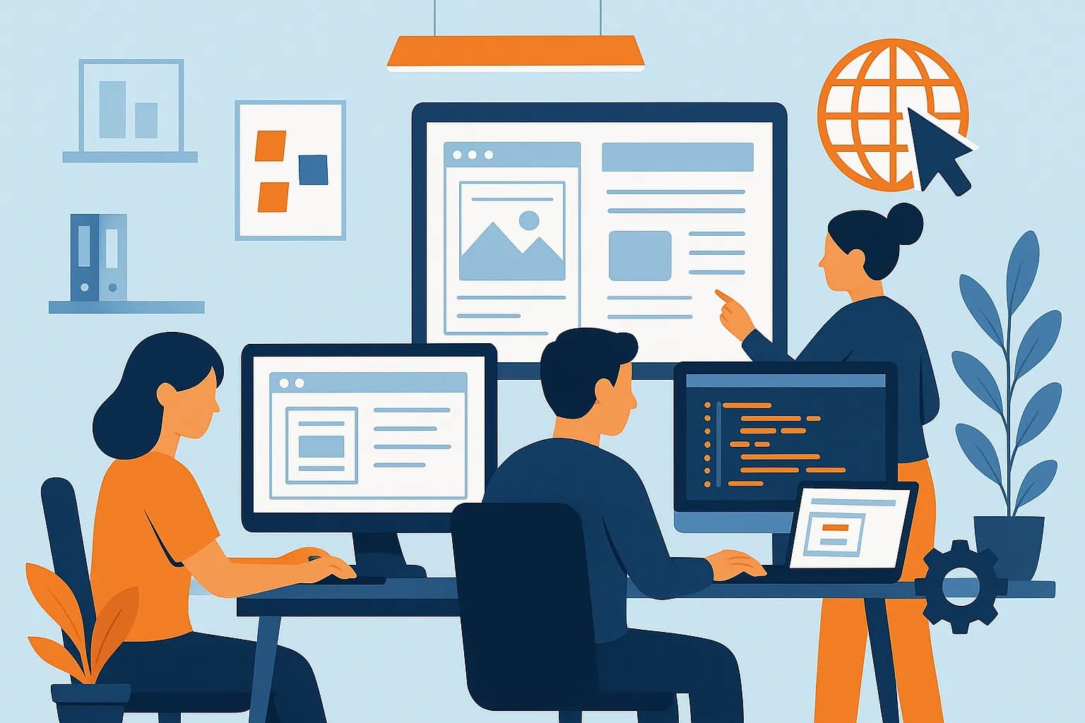 Empresa que desenvolve Site